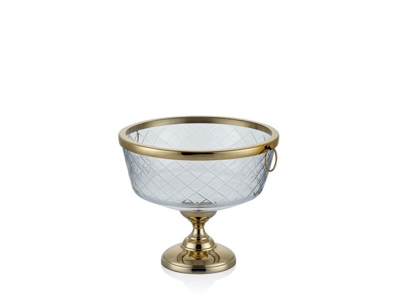Ayaklı Kulplu Meyvelik Gold